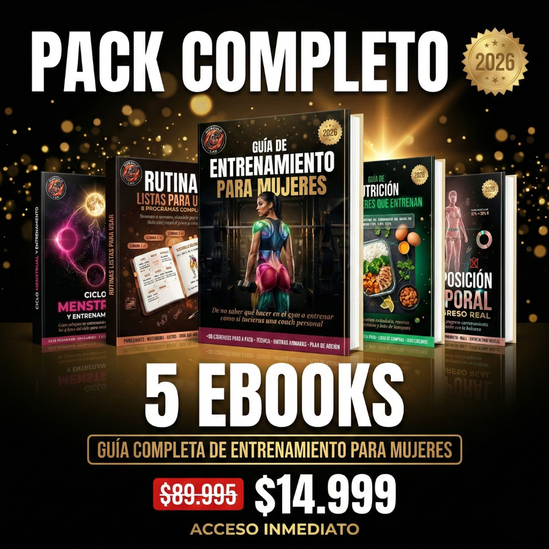Guía de Entrenamiento para Mujeres — Pack Completo + 4 Bonos