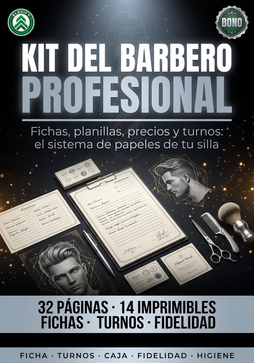 Fade Perfecto — El Sistema Completo del Corte + 5 Bonos