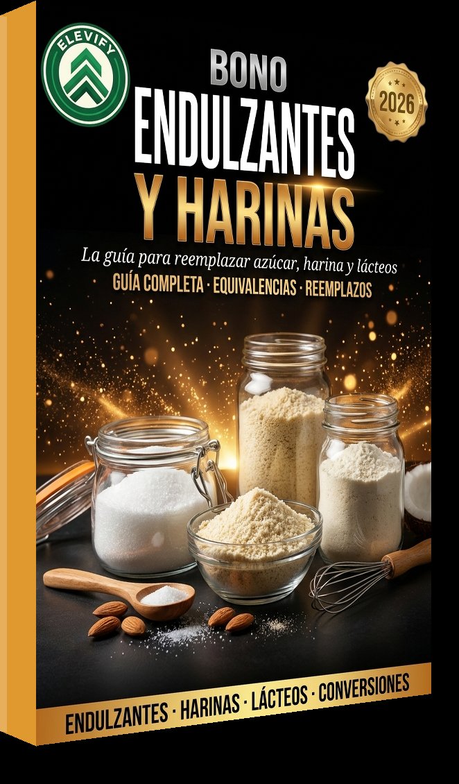 Recetario de Tortas — Sin Azúcar, Sin Gluten y Sin Lactosa