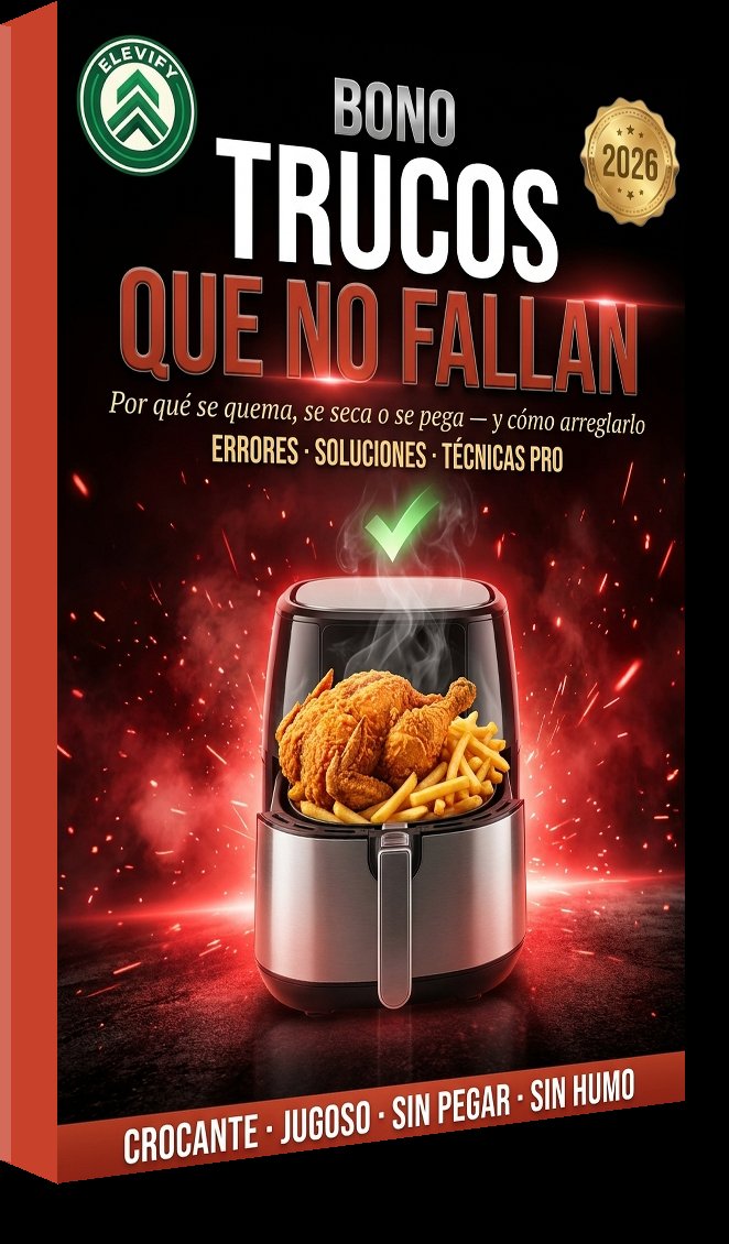 Recetario Air Fryer — +80 Recetas con Tiempos y Temperaturas