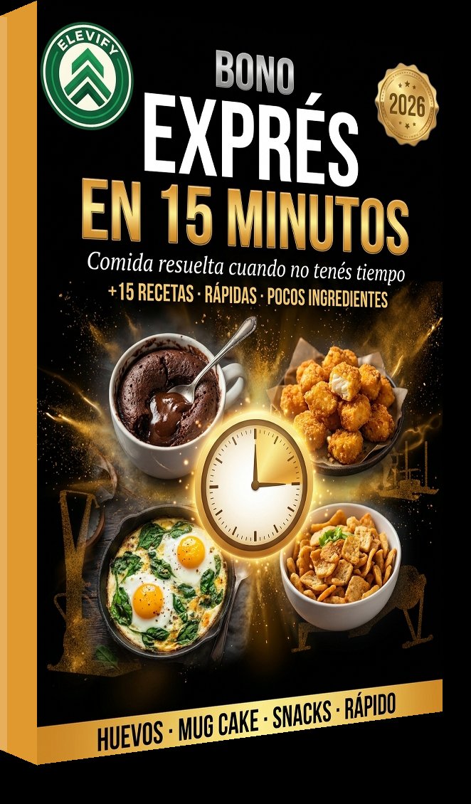 Recetario Air Fryer — +80 Recetas con Tiempos y Temperaturas