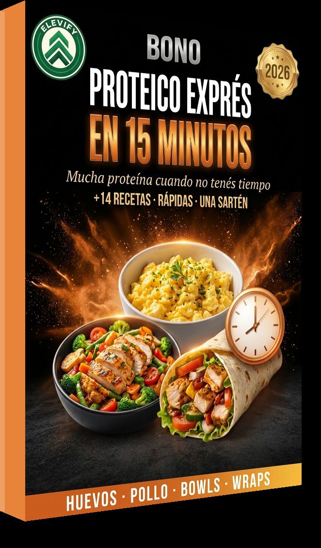 Recetario Alta en Proteína — +80 Recetas con la Proteína a la Vista