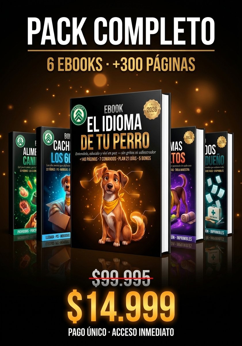 El Idioma de tu Perro — El Método Ilustrado Completo + 5 Bonos