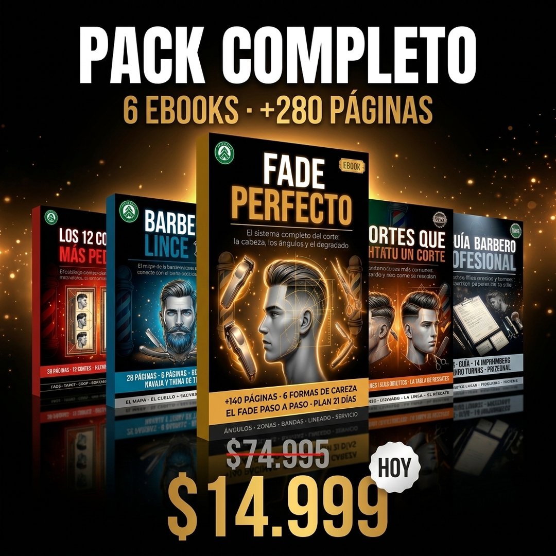 Fade Perfecto — El Sistema Completo del Corte + 5 Bonos