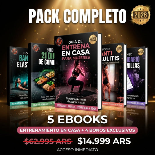 Entrenamiento en Casa para Mujeres — Guía Completa + 4 Bonos